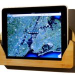 The Bamboo iPad Wall Mount