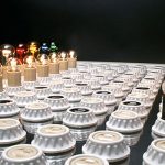 Electric Light Chess Set