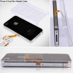 iPhone 4 Dual Sim Adapter Case