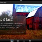 Photoshop Express iPad, iPhone App Released
