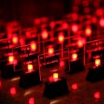 DIY LED Place Cards Keep Wedding Guests From Losing It