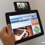 DIY iPad iPhone Connector Clip, Lets You Watch Videos Whilst Surfing The Web