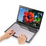 AUO Solar Powered Touch Notebook Keyboard