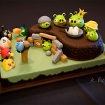 Awesome Angry Birds Birthday Cake