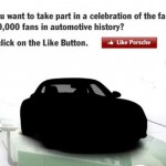 Porsche Reaches 1 Million Facebook Fans, Engraving The Names On A Custom Porsche