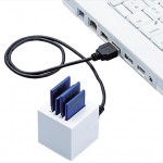 Elecom 4 Slot Mini SD Reader