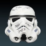 Awesome Storm Trooper Helmet Signed by Star Wars Cast up for Auction