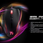 Tt eSports Black Element Gaming Mouse for MMO Players