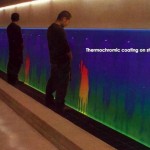 Thermochromic Urinal Makes Peeing Fun