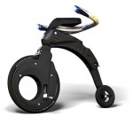 YikeBike Fusion Electric Folding Bike (video)