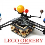 Man Builds Own Orrery With Lego