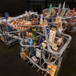 Fantastic Metropolis II Matchbox Car Cityscape (video)