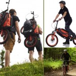 Bergmönch Backpack Scooter, Perfect For Quick Descents
