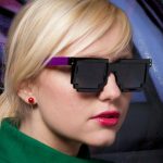 Geeky Pixel Glasses Are Oddly Fashionable