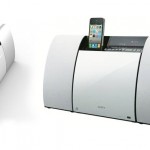Sony Wall Mounted CMT-CX5 Audio System And iPhone Dock