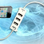 iPad, iPhone Sync And USB Hybrid Cable