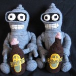 Bender Crochet Dolls Come With Cerveza