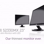 Dell Unveils Its Thinnest Monitor Ever S2330MX (video)