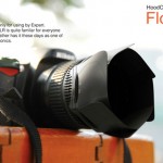 Hoodcap Flower Unites Lens Cap And Hood In One