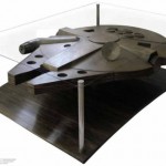 Un-Stylish Millennium Falcon Coffee Table Looks Heavy