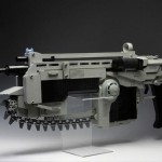 Lego Gears of War Lancer Replica Shoots Rubber Bands (video)