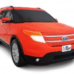 Full Size Ford Explorer Made Using 382,00 Lego Bricks (Video)