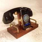 iPhone Dock Features Retro Telephone Bluetooth Headset