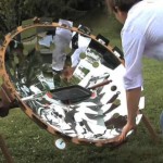Solar Cookup200 Sun Roaster Burns Barbecue Chicken Without Remorse (Video)