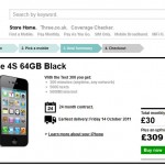 Three UK Announces iPhone 4S Pricing, Goes Up For Pre-order