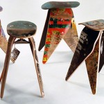 Deckstool : Furniture Created From Broken And Recycled Skateboards