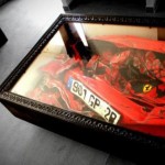 Legacy Of Pain: The Crashed Ferrari Coffee Table