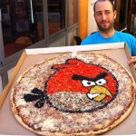 The Angry Birds Pizza