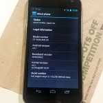 The Worlds First Samsung Galaxy Nexus Sold Came With An Old Test Rom