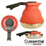 Silicone Cuissential SlickBoil Tea Kettle Lets You Enjoy Tea Anywhere