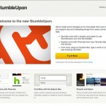 StumbleUpon Rolls Out New Look User Interface And Branding