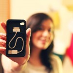 Cord-On-Board iPhone Case, Makes It Easy To Charge And Sync Your iPhone (video)
