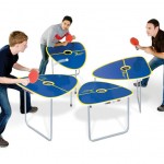 Four Player Ping Pong Table Adds A Unique Twist