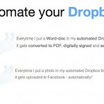 Dropbox Automator Service Launched