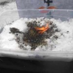 Insta-Fire Braves Even Rainy, Windy Conditions