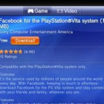 Facebook App Arrives On PS Vita (video)