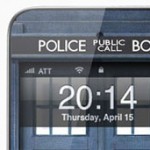 Doctor Who Tardis Police Box iPod Skin