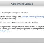 Apple Increases iAd Developer Revenue By 10%