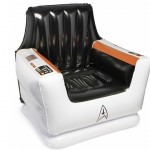 Star Trek Inflatable Captain’s Chair (video)