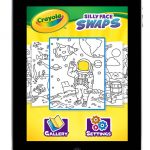 Griffin and Crayola Launch Silly Face Swaps HD Coloring Pages App