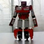 Transformer Toy Car Automatically Transforms (video)