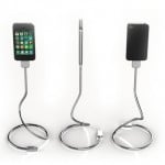 Une Bobine, Flexible iPhone Charger, Stand And Sync Cable