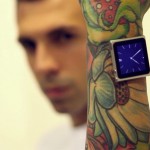 Magnetic Implants Replace iPod Nano Watch Strap (video)