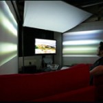 Infinity-by-Nine MIT Media Lab Immersive Peripheral Vision Projection System (video)