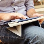 Slate&Stylus: Origami Slate iPad Case (video)