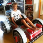 Life-size Lego Mindstorm Powered Go-Cart Is Awesome (video)